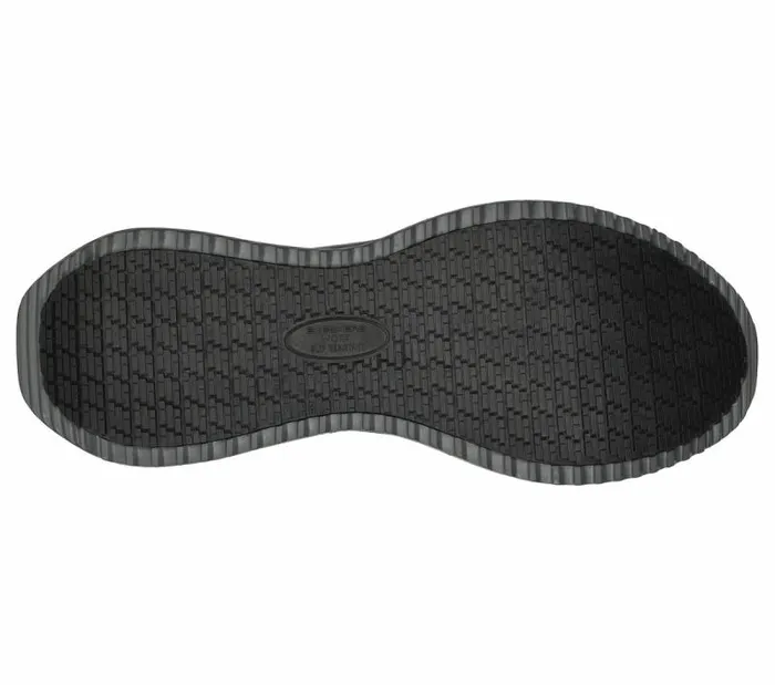 Skechers Skechers Slipins Work Tilido 8211 Fletchit CT Black Red Men Hands Free Slipins