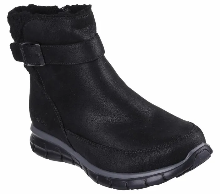Skechers Synergy 8211 Diva Lane Black Women Boots Skechers Synergy 8211 Diva Lane Black Women Boots