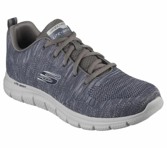 Skechers Track 8211 Front Runner Stone Men Athletic Sneakers Skechers Track 8211 Front Runner Stone Men Athletic Sneakers
