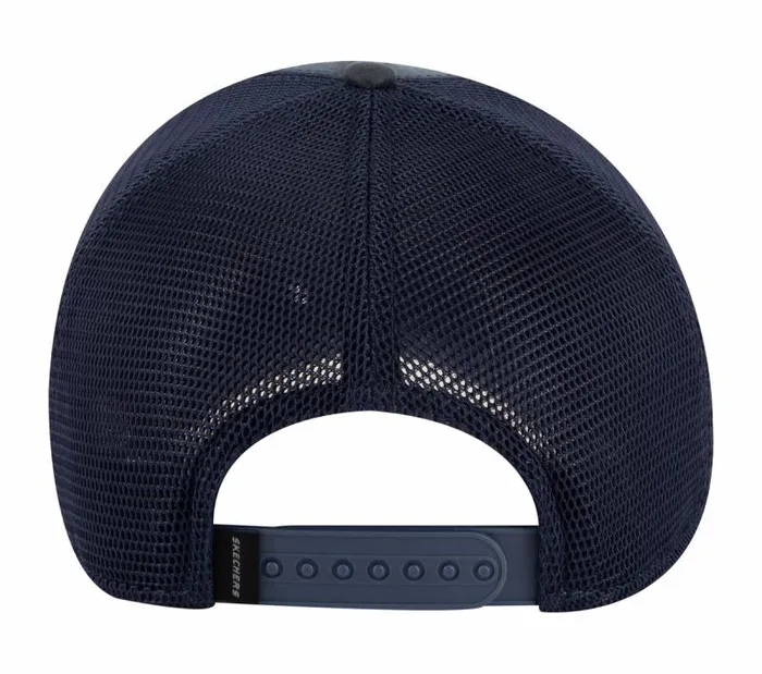 Skechers Trail Trucker Hat Navy Gray WomenMen Hats Skechers Trail Trucker Hat Navy Gray WomenMen Hats