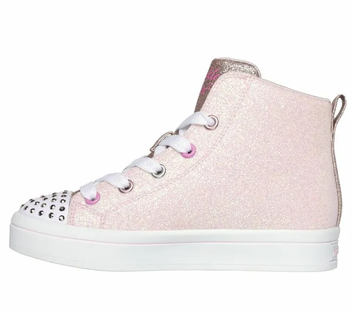 Skechers TwiLites 20 8211 Star Gloss Light Pink Kids Athletic Shoes and Sneakers Skechers TwiLites 20 8211 Star Gloss Light Pink Kids Athletic Shoes and Sneakers
