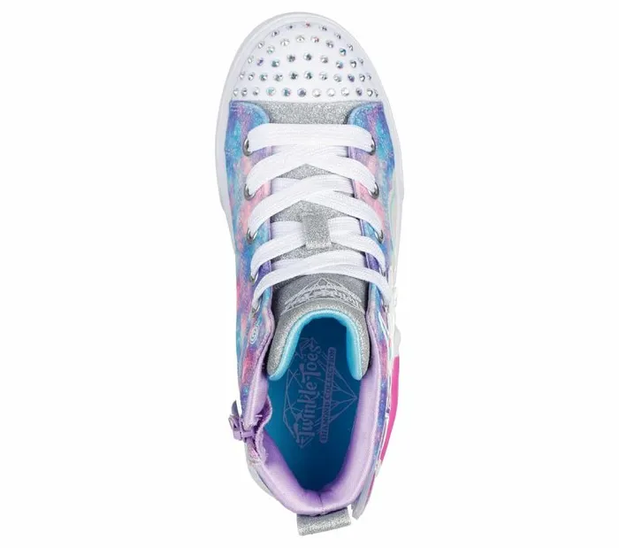 Skechers Twinkle Magic Lavender Multi Kids Athletic Shoes and Sneakers