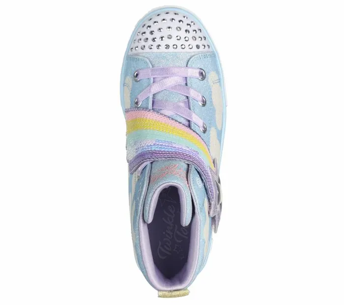 Skechers Twinkle Toes Twinkle Sparks 8211 Shooting Star Blue Multi Kids Athletic Shoes and Sneakers Skechers Twinkle Toes Twinkle Sparks 8211 Shooting Star Blue Multi Kids Athletic Shoes and Sneakers