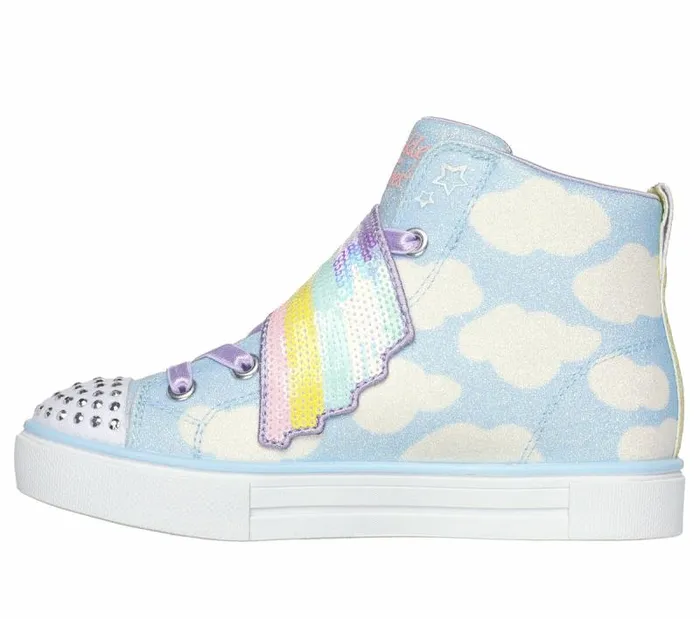 Skechers Twinkle Toes Twinkle Sparks 8211 Shooting Star Blue Multi Kids Athletic Shoes and Sneakers Skechers Twinkle Toes Twinkle Sparks 8211 Shooting Star Blue Multi Kids Athletic Shoes and Sneakers