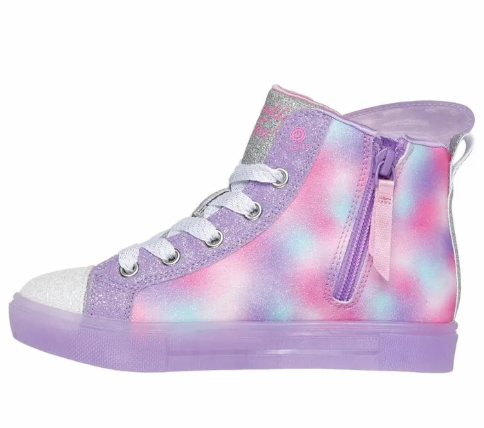 Skechers Twinkle Toes Twinkle Sparks Ice Lavender Multi Kids Athletic Shoes and Sneakers Skechers Twinkle Toes Twinkle Sparks Ice Lavender Multi Kids Athletic Shoes and Sneakers