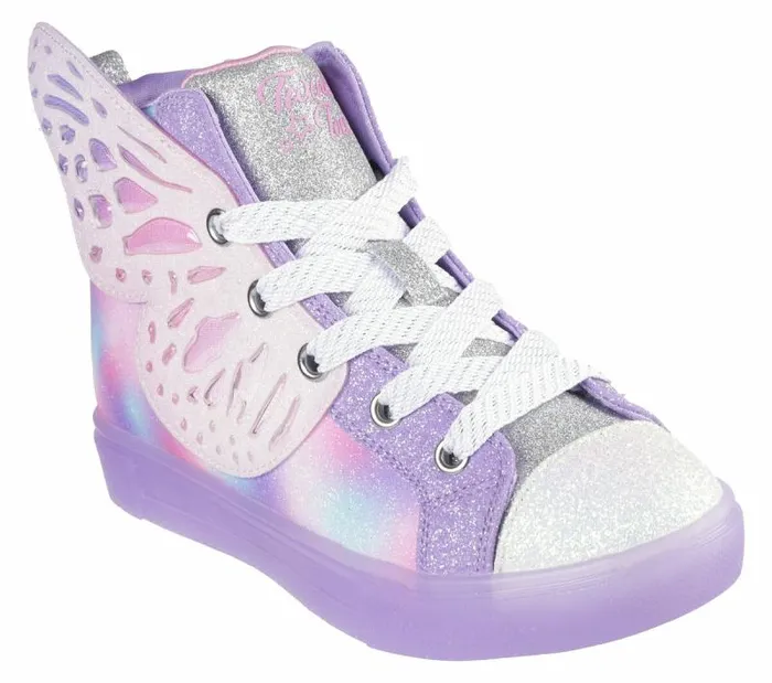 Skechers Twinkle Toes Twinkle Sparks Ice Lavender Multi Kids Athletic Shoes and Sneakers Skechers Twinkle Toes Twinkle Sparks Ice Lavender Multi Kids Athletic Shoes and Sneakers