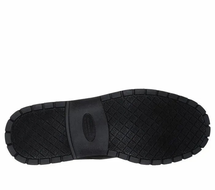Skechers Work Cottonwood8211 Westsong SR Black Men SlipOns Skechers Work Cottonwood8211 Westsong SR Black Men SlipOns