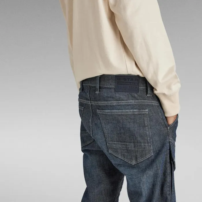 Skinny Men GStar RAW Airblaze 3D Skinny Jeans Worn In Blues