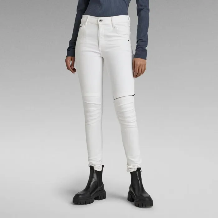 Skinny Women GStar RAW 1914 3D Skinny Jeans White