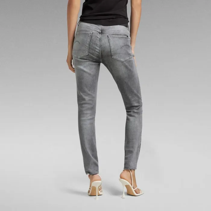 Skinny Women GStar RAW 3301 Skinny Ankle Jeans Sun Faded Glacier Grey