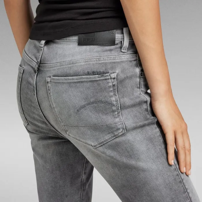 Skinny Women GStar RAW 3301 Skinny Ankle Jeans Sun Faded Glacier Grey