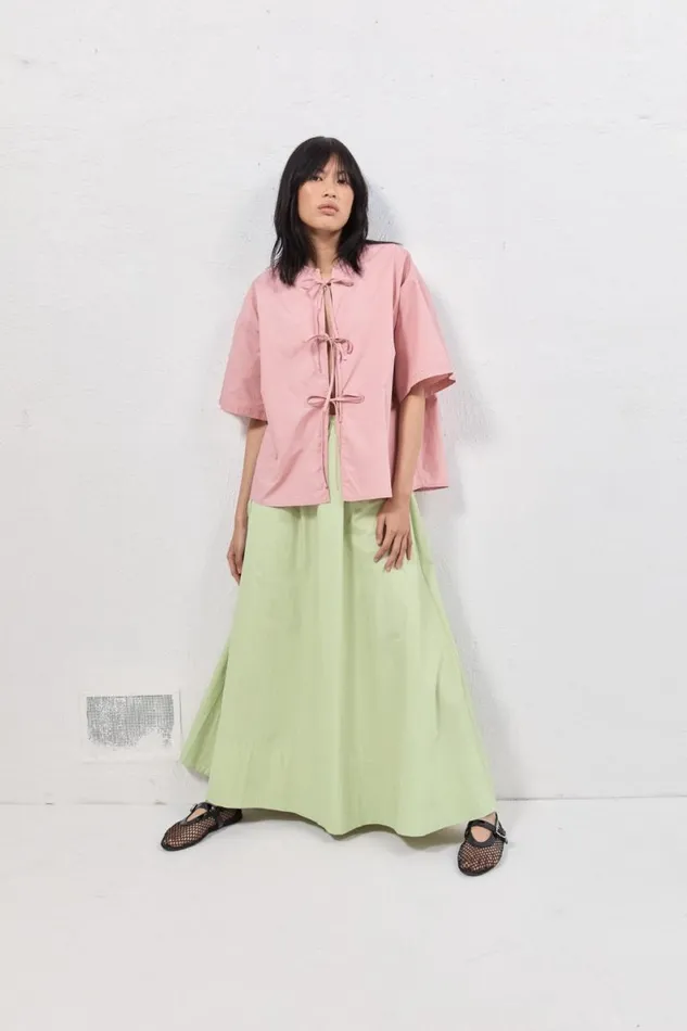 Skirts Women VRG GRL Livia Maxi Skirt Mint Skirts Women VRG GRL Livia Maxi Skirt Mint