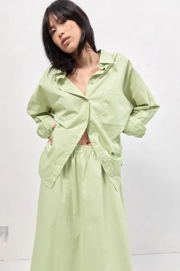 Skirts Women VRG GRL Livia Maxi Skirt Mint Skirts Women VRG GRL Livia Maxi Skirt Mint