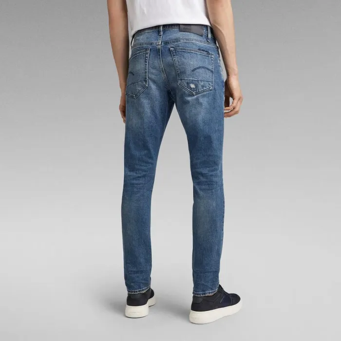 Slim Men GStar RAW 3301 Slim Jeans Faded Cascade Restored