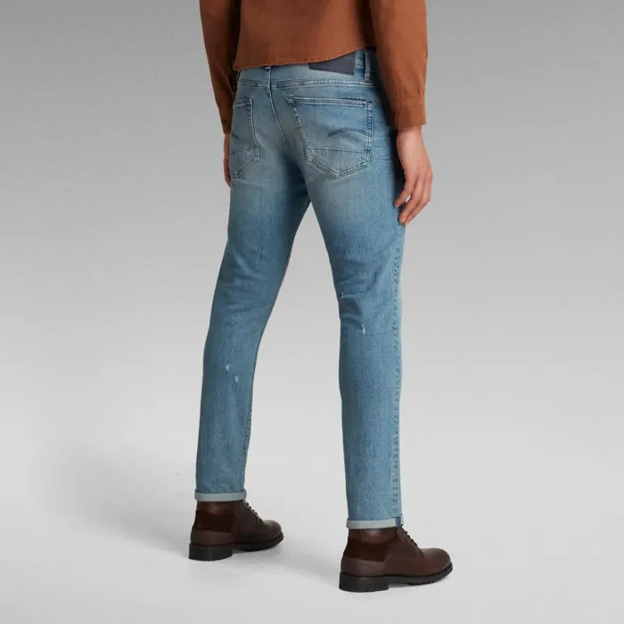Slim Men GStar RAW 3301 Slim Jeans Vintage Seashore Restored