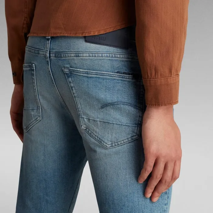 Slim Men GStar RAW 3301 Slim Jeans Vintage Seashore Restored