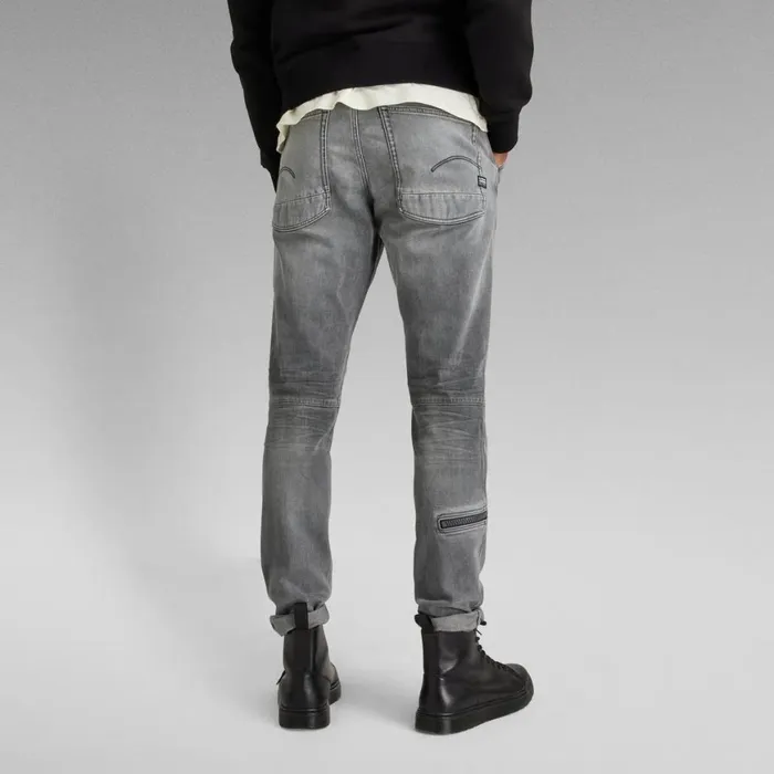 Slim Men GStar RAW Pilot 3D Slim Jeans Sun Faded Glacier Grey