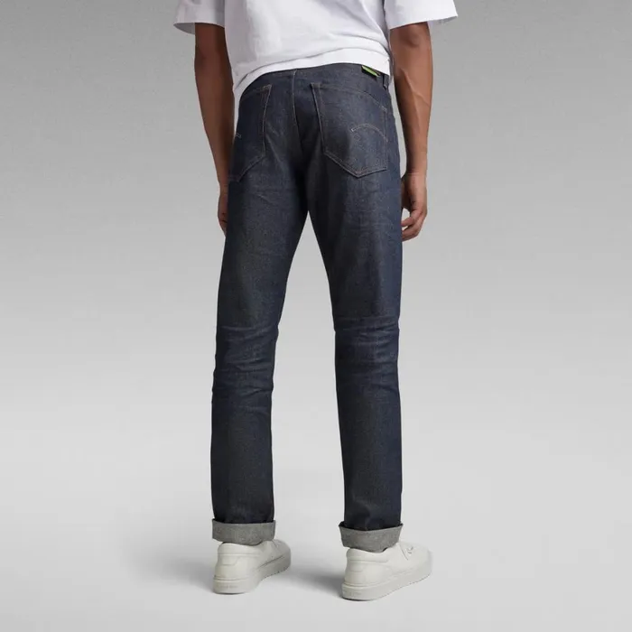 Slim Men GStar RAW Premium 3301 Slim Selvedge Jeans 3d Raw Denim