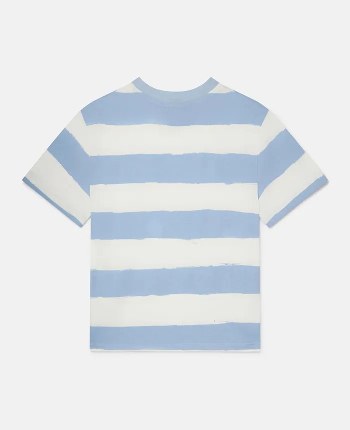 Stella McCartney 039Untitled039 Striped TShirt Blue Kids TShirts And Tops