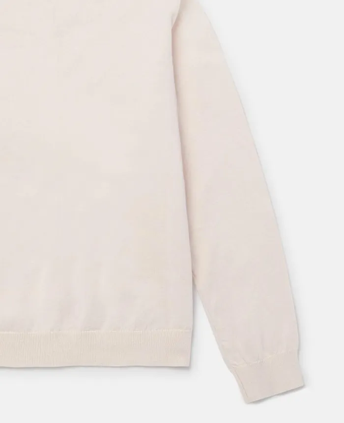 Stella McCartney Crystal Dgrad Cardigan Pink Kids Sweaters and Cardigans