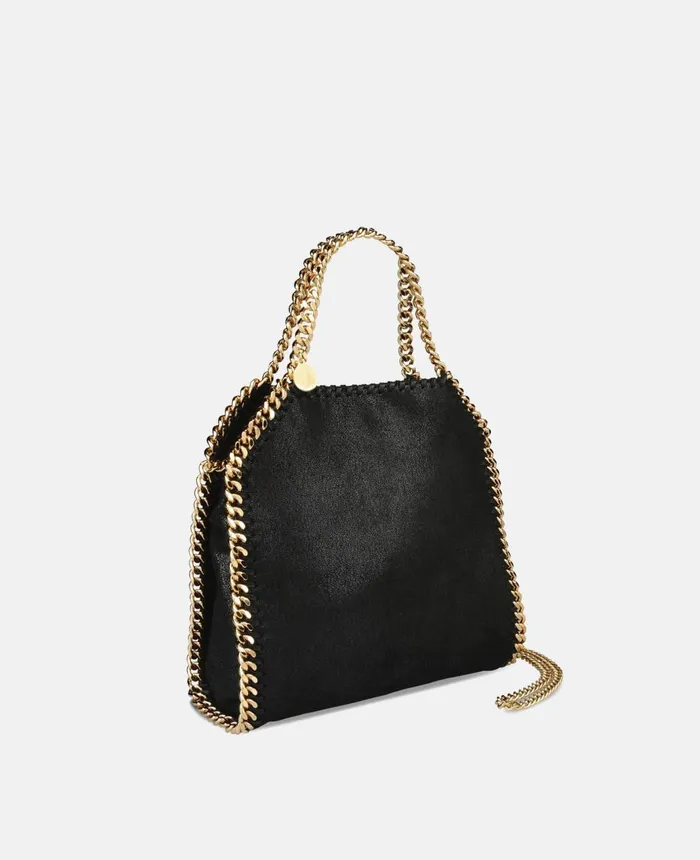 Stella McCartney Falabella Mini Tote Bag Black Women Mini Bags And Clutches