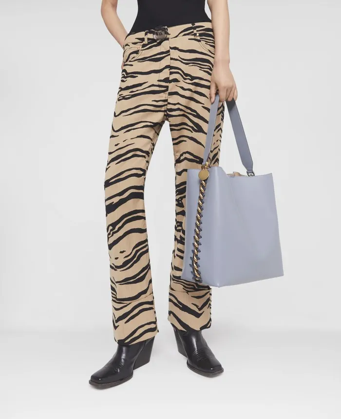 Stella McCartney Frayme Tote Bag Cameo Blue Women Frayme Bag