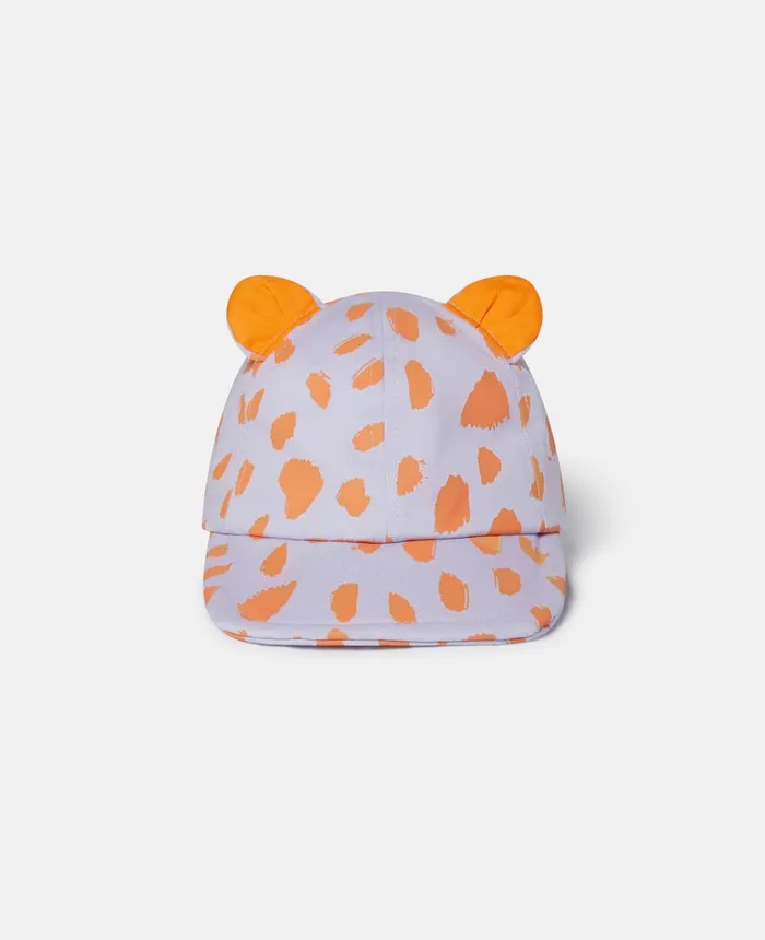 Stella McCartney Neon Leopard Print 3D Ears Baseball Cap Pink Kids Newborn 0 8211 24 Months Stella McCartney Neon Leopard Print 3D Ears Baseball Cap Pink Kids Newborn 0 8211 24 Months