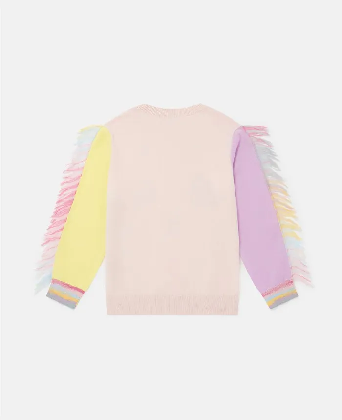 Stella McCartney Rainbow Unicorn Sweatshirt Multicolour Kids Sweaters and Cardigans Stella McCartney Rainbow Unicorn Sweatshirt Multicolour Kids Sweaters and Cardigans