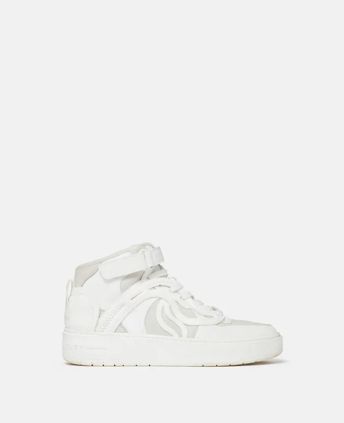 Stella McCartney SWave 2 MidTop Trainers Ice Women Sneakers