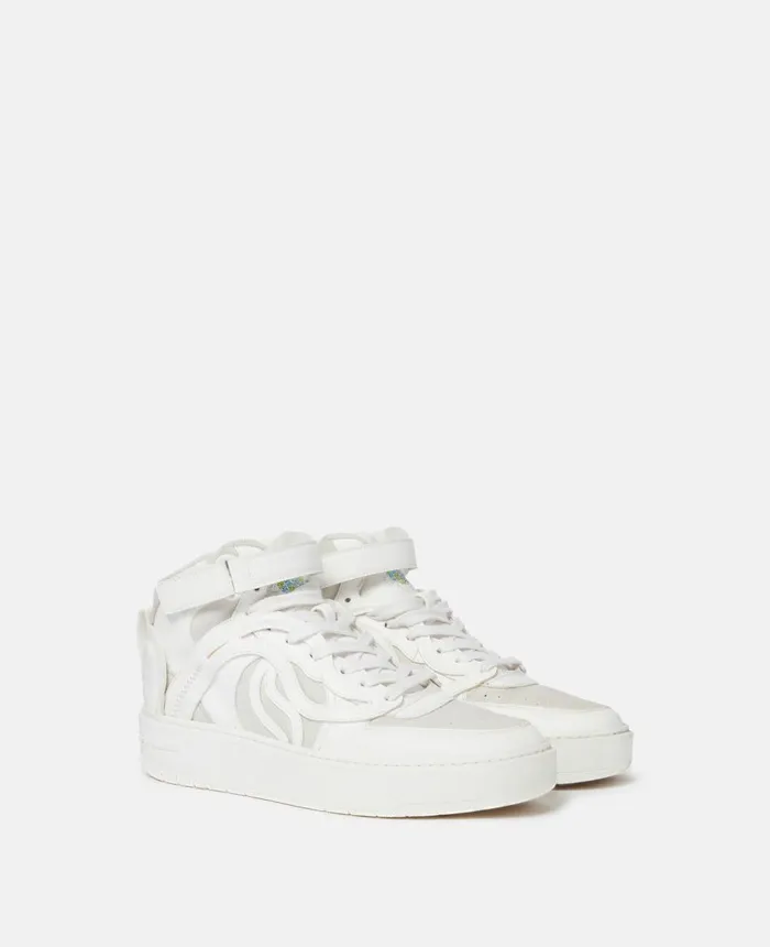 Stella McCartney SWave 2 MidTop Trainers Ice Women Sneakers