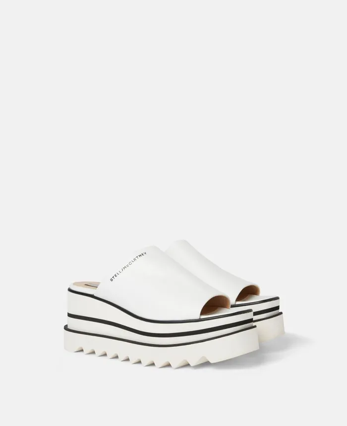 Stella McCartney SneakElyse Platform Mules White Women Wedges