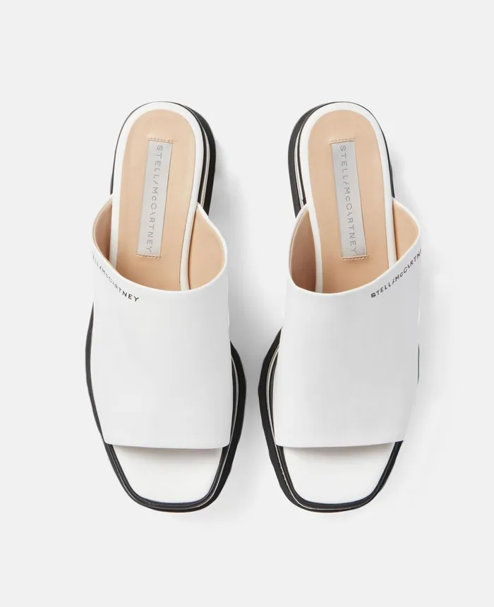 Stella McCartney SneakElyse Platform Mules White Women Wedges