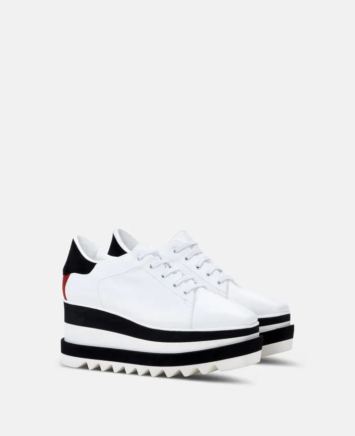 Stella McCartney SneakElyse White Women Wedges