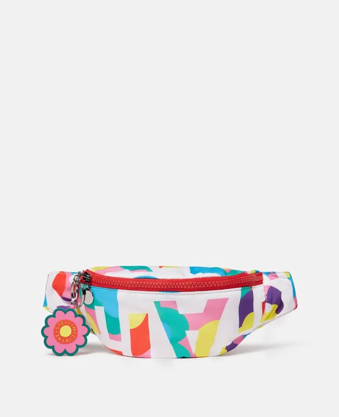 Stella McCartney Stella Logo Pop Bum Bag Multicolour Kids Shoes And Bags