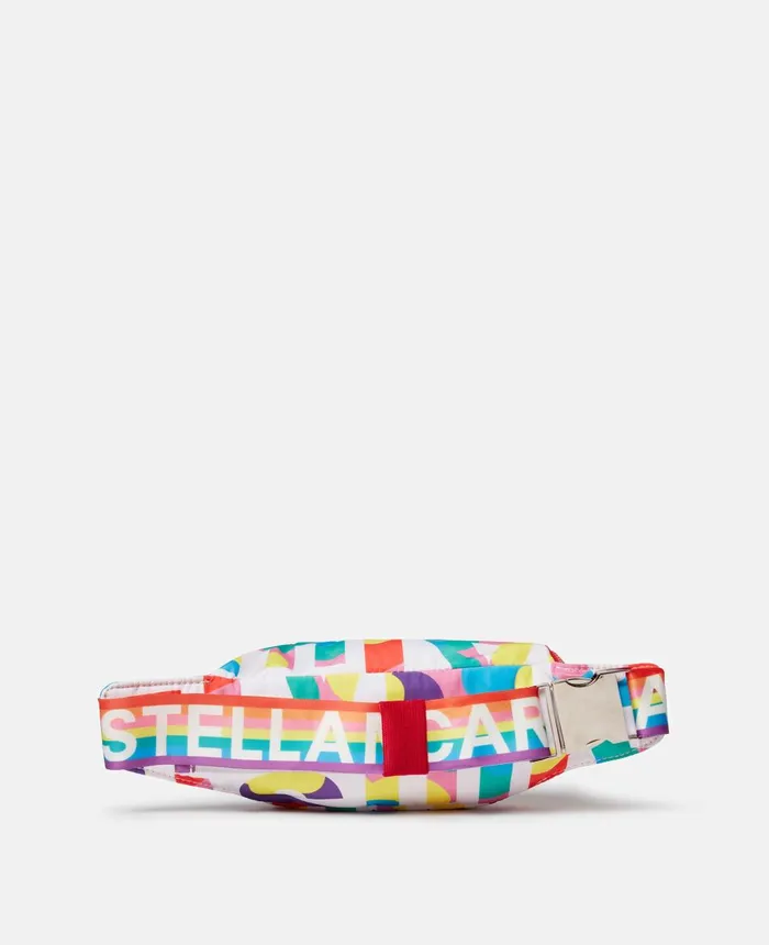 Stella McCartney Stella Logo Pop Bum Bag Multicolour Kids Shoes And Bags
