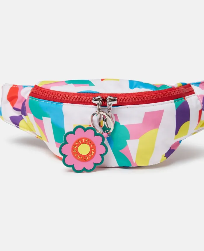Stella McCartney Stella Logo Pop Bum Bag Multicolour Kids Shoes And Bags