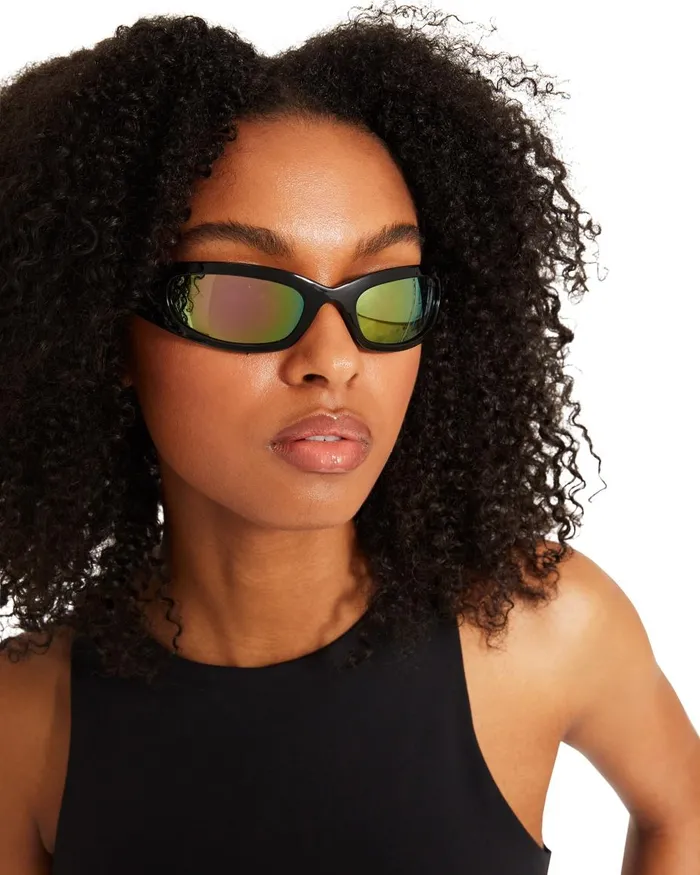 Steve Madden Anderson Sunglasses Black Womens Sunglasses