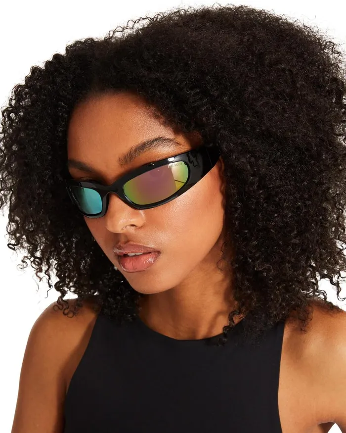 Steve Madden Anderson Sunglasses Black Womens Sunglasses