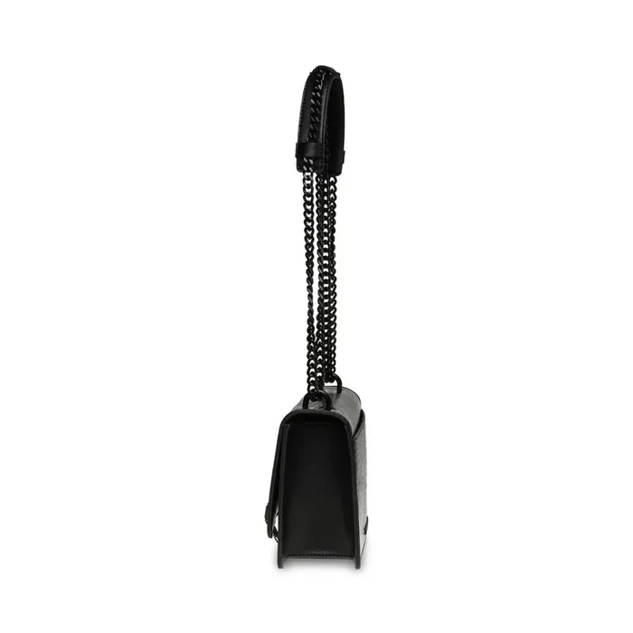 Steve Madden Bamara Crocodile BlackBlack Womens Crossbody Bags Steve Madden Bamara Crocodile BlackBlack Womens Crossbody Bags