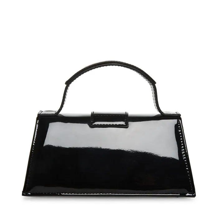 Steve Madden Barlan Black Patent Womens Mini Bags