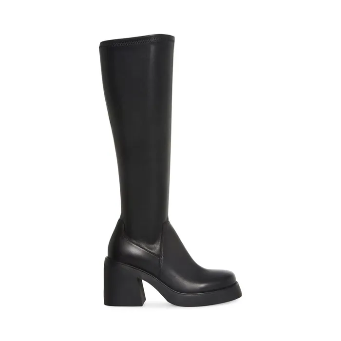 Steve Madden Berkleigh Black Womens Boots and Booties