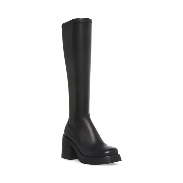 Steve Madden Berkleigh Black Womens Boots and Booties