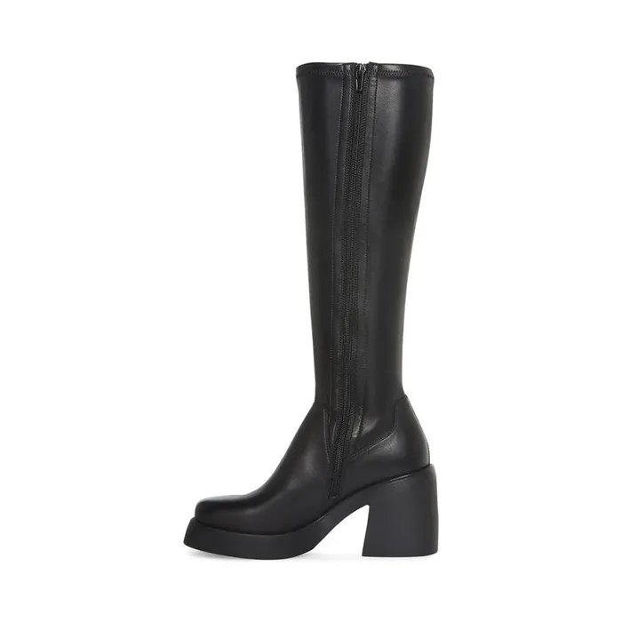 Steve Madden Berkleigh Black Womens Boots and Booties