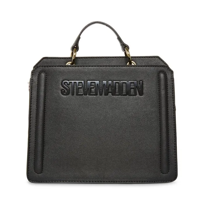 Steve Madden Bevelyn Black Womens Crossbody Bags