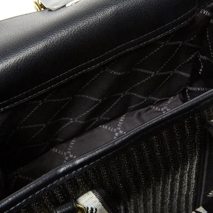 Steve Madden Bevelyn Black Womens Crossbody Bags Steve Madden Bevelyn Black Womens Crossbody Bags