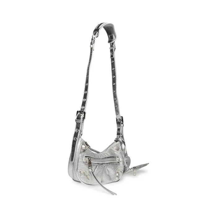 Steve Madden BglowR Silver Womens Crossbody Bags