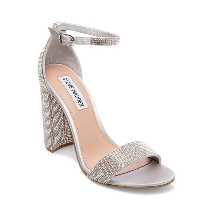 Steve Madden CarrsonR Crystal Womens Heels