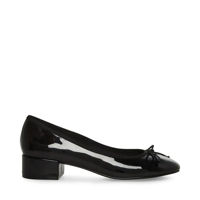 Steve Madden Cherish Black Patent Womens Heels