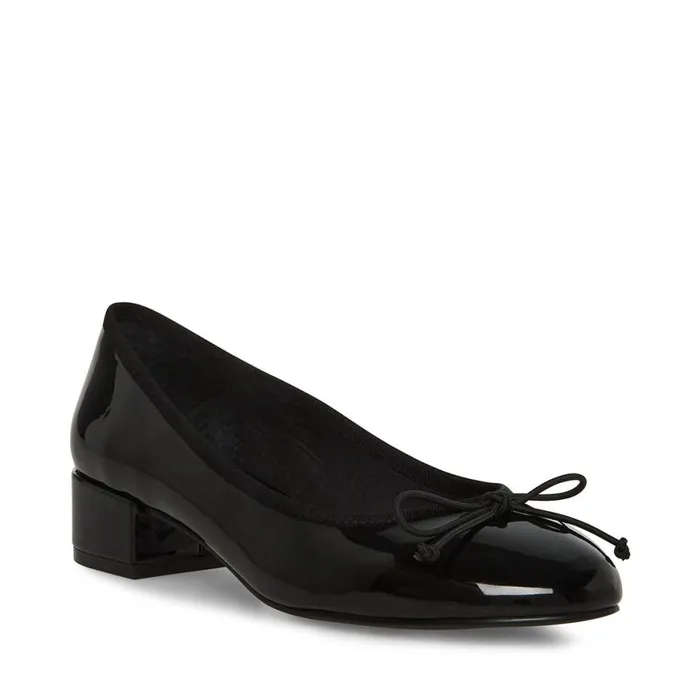 Steve Madden Cherish Black Patent Womens Heels
