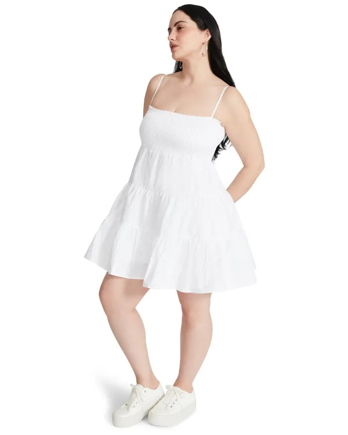 Steve Madden Dream About Me Dress White Womens Dresses